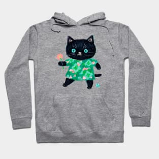 Flower cat Hoodie